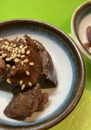 *大豆アレルギーの為の鶏レバーの佃煮風*-レシピのメイン写真