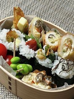 ポテサラリメイク!ポテサラちくわ天-レシピのメイン写真