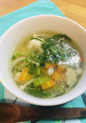 給食の「野菜スープ」♡基本編-レシピのメイン写真