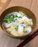 給食の「かきたま汁」♡やさしい味のお汁
