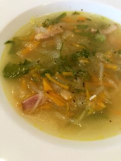 香味野菜の千切りスープ-レシピのメイン写真