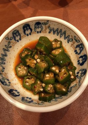刻みオクラのキムチ和え-レシピのメイン写真