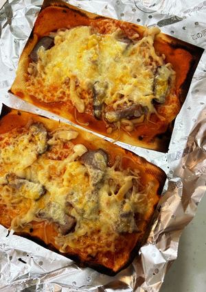 豆腐皮でローマピザ風！-レシピのメイン写真
