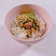 だし茶漬けで卵かけご飯