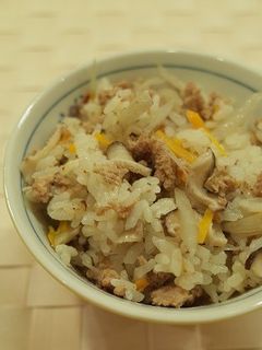 鶏飯(鶏そぼろの炊き込みご飯)-レシピのメイン写真