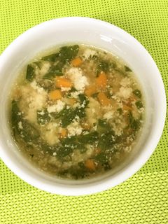 離乳食☆鶏と水菜の水炊き風-レシピのメイン写真