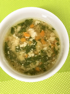 離乳食☆鶏と水菜の水炊き風-レシピのメイン写真