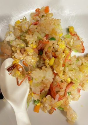 カニカマキャベツ炒飯-レシピのメイン写真