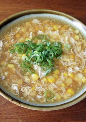 コーンうどん-レシピのメイン写真