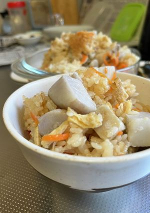 里芋の炊き込みご飯-レシピのメイン写真