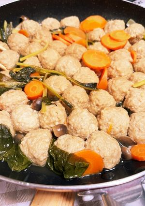 冷凍肉団子の旨煮-レシピのメイン写真