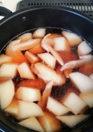 八方汁で作る手羽元と大根のスープ-レシピのメイン写真