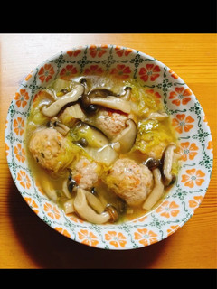 柚子胡椒風味の肉団子スープ-レシピのメイン写真