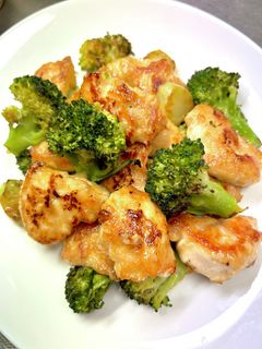 鶏ささみとブロッコリーのレモンバター焼き-レシピのメイン写真