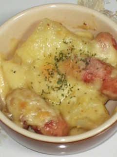 じゃがいもとウィンナーのマヨチーズ焼き❤-レシピのメイン写真