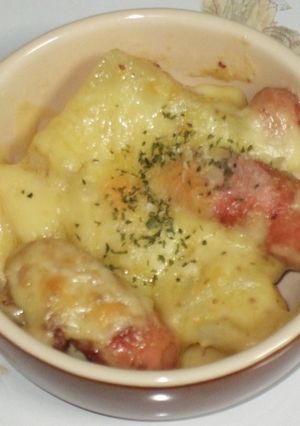 じゃがいもとウィンナーのマヨチーズ焼き❤-レシピのメイン写真