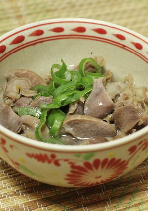 砂肝の酒蒸し-レシピのメイン写真