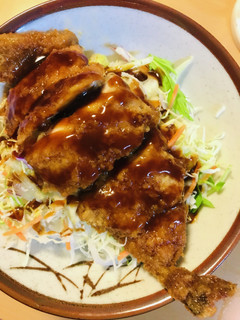 市販サンマカツ&千切りキャベツの丼-レシピのメイン写真