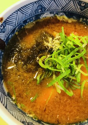レトルト●にんじん＆とろろ昆布の味噌汁-レシピのメイン写真