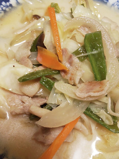 麺無しチャンポンです♪野菜とスープ絶妙-レシピのメイン写真