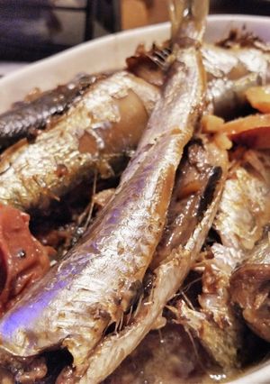 鰯の梅煮(圧力鍋使用)-レシピのメイン写真