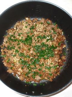 肉そぼろ丼♪空咳・病気の回復に簡単薬膳-レシピのメイン写真