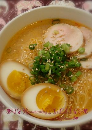 即席❢でも美味しいよ♔味噌ラーメン♬-レシピのメイン写真