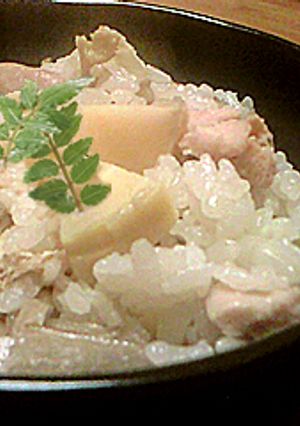 筍と鶏の炊き込みごはん-レシピのメイン写真