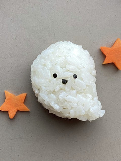 お米のオバケーキ(犬用)-レシピのメイン写真