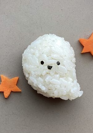 お米のオバケーキ(犬用)-レシピのメイン写真