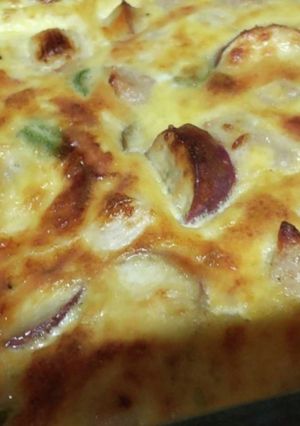 秋の簡単キッシュ-レシピのメイン写真