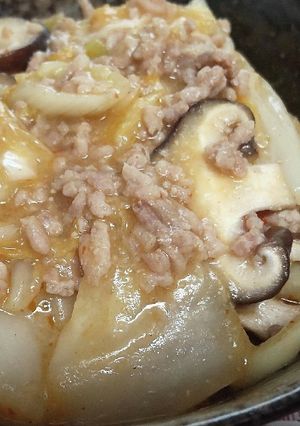 癖になる！白菜とひき肉の甘味噌ピリ辛炒め-レシピのメイン写真