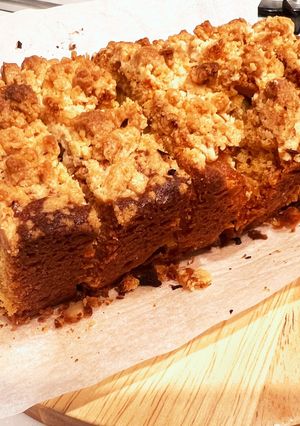 アップルクランブルパウンドケーキ-レシピのメイン写真