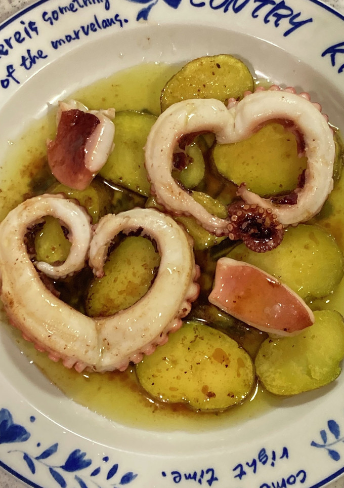 タコの鉄板焼き　ガルシア風-レシピのメイン写真