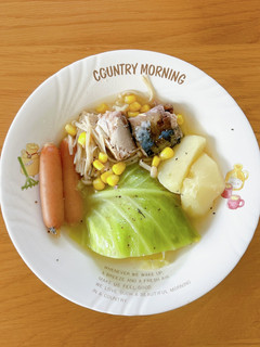 鯖缶キャベツたっぷりポトフ風♡-レシピのメイン写真