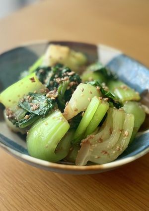 青梗菜の醤油麹和え-レシピのメイン写真