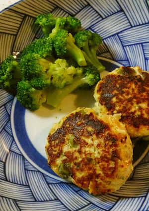 切り干し大根と枝豆の鶏ハンバーグ-レシピのメイン写真