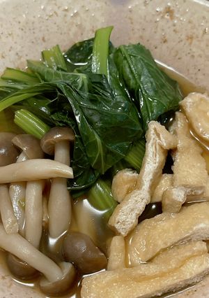小松菜とシメジの煮浸し-レシピのメイン写真