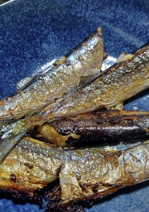 焼き秋刀魚　山椒とともに-レシピのメイン写真