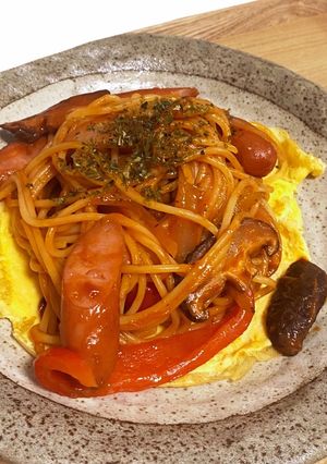 鉄板ナポリタン-レシピのメイン写真