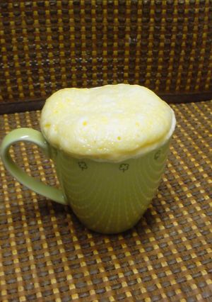 超簡単♪レンジで1分！ふわふわケーキ-レシピのメイン写真