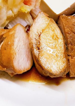 蒸篭で鶏胸肉の蒸し煮-レシピのメイン写真