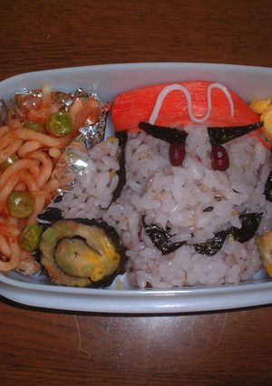 なんちゃってマリオ♪キャラ弁-レシピのメイン写真