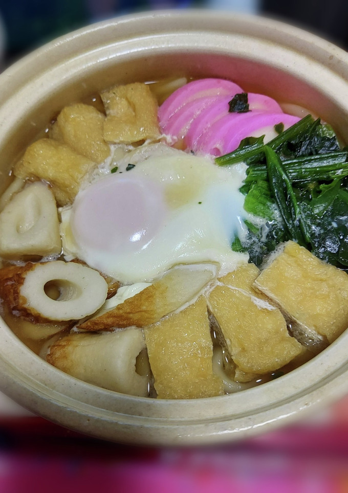 鍋焼うどん　簡単　めんつゆで-レシピのメイン写真