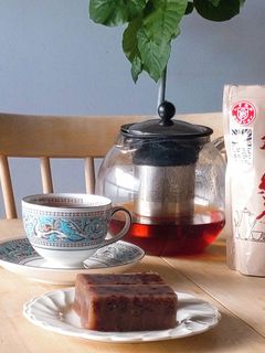 ライスペーパー★冬の水羊羹★クラフト紅茶-レシピのメイン写真