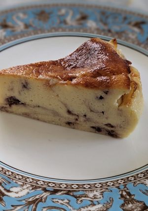 ホワイトチョコラズベリーのチーズケーキ風-レシピのメイン写真