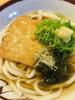 市販きつねうどん●葱生姜昆布の3点プラス-レシピのメイン写真