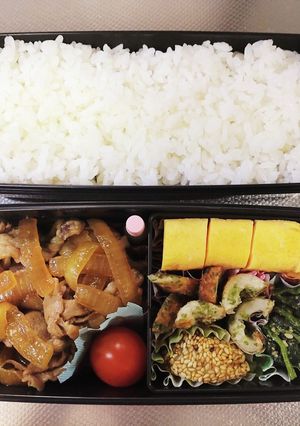 高1息子弁当　10/23　覚書105-レシピのメイン写真
