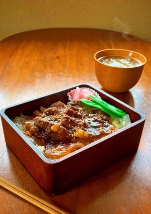 めっちゃカンタン 牛バラ重-レシピのメイン写真