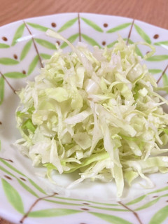 岩塩のキャベツの千切り-レシピのメイン写真